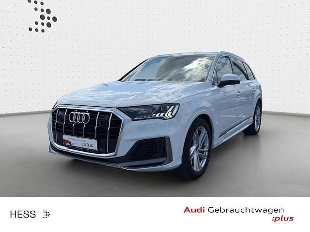 Gebraucht Audi Q7 S-Line 381 PS (280 kW) 2021 Gletscherweiß (metallic) SUV
