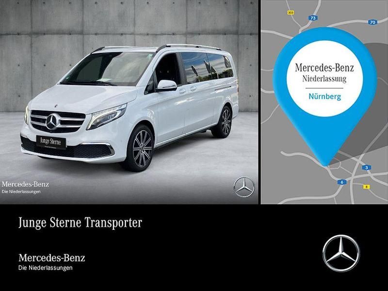 Weiß Gebraucht 2022 Mercedes V300 Avantgarde Edition Van / Kleinbus | 60.980 € (Teuer) - Bild 1/4