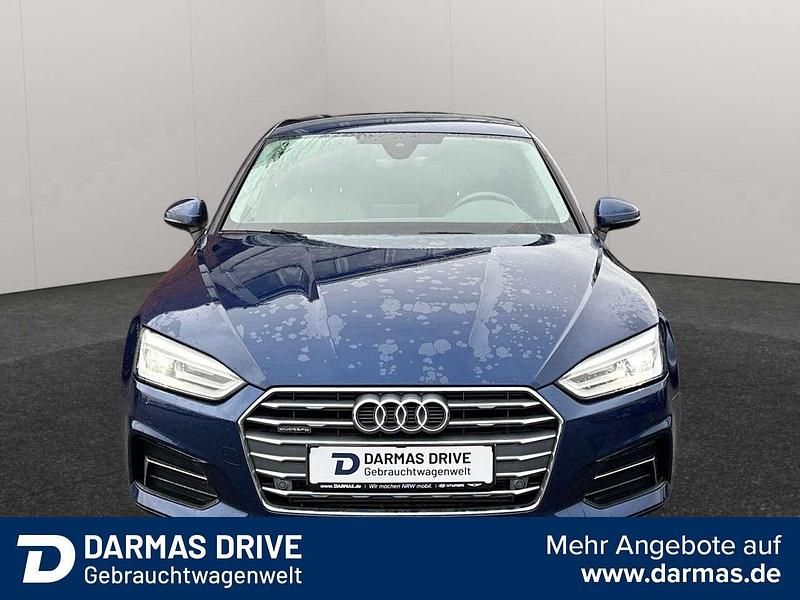 Usata Audi A5 Comfort 252 CV (185 kW) 2018 Blu Coupé