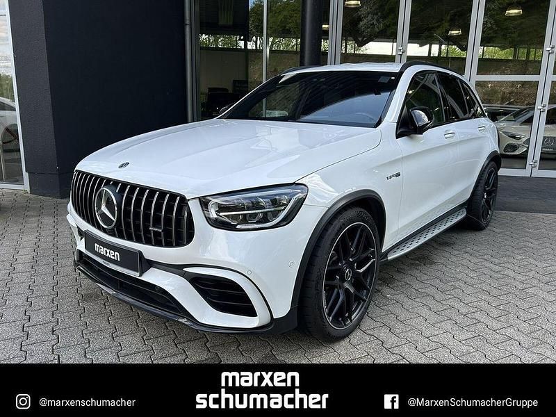 Unilack polarweiß Gebraucht 2019 Mercedes GLC63 AMG AMG SUV | 54.640 € (Superpreis) - Bild 1/4