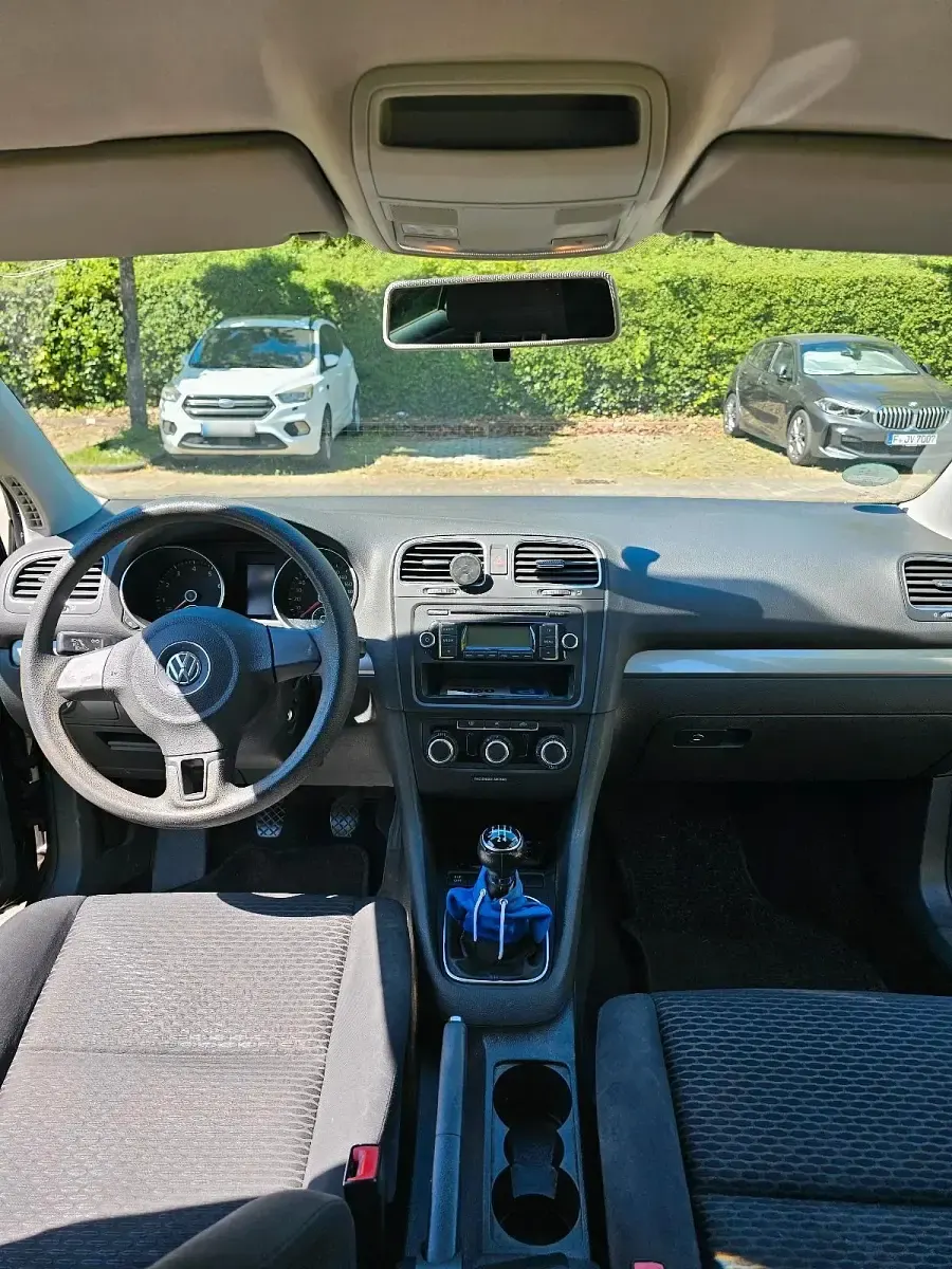 Gebraucht VW Golf VI 80 PS (58 kW) 2009 Schwarz Kleinwagen