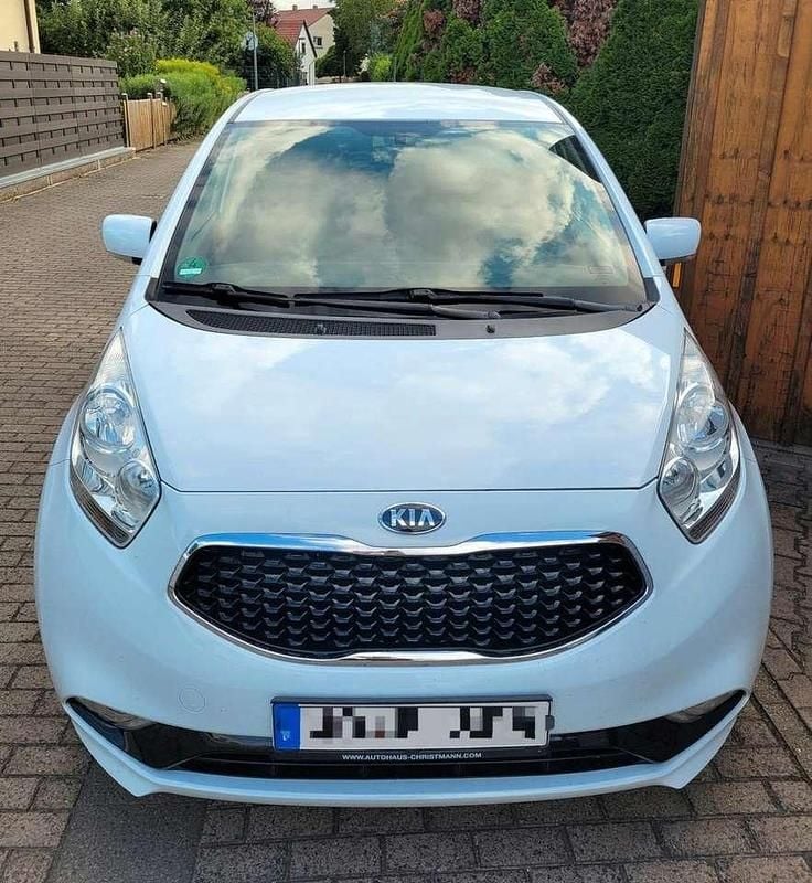 Weiß Gebraucht 2019 Kia Venga Kleinwagen | 8.100 € - Bild 1/4
