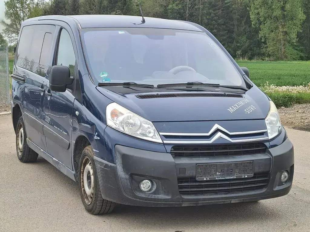 Käytetty Citroën Jumpy 120 HP (88 kW) 2009 Sininen Tila-auto
