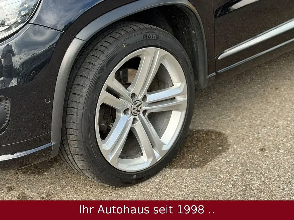 Gebraucht VW Tiguan R-line 184 PS (135 kW) 2016 Schwarz SUV