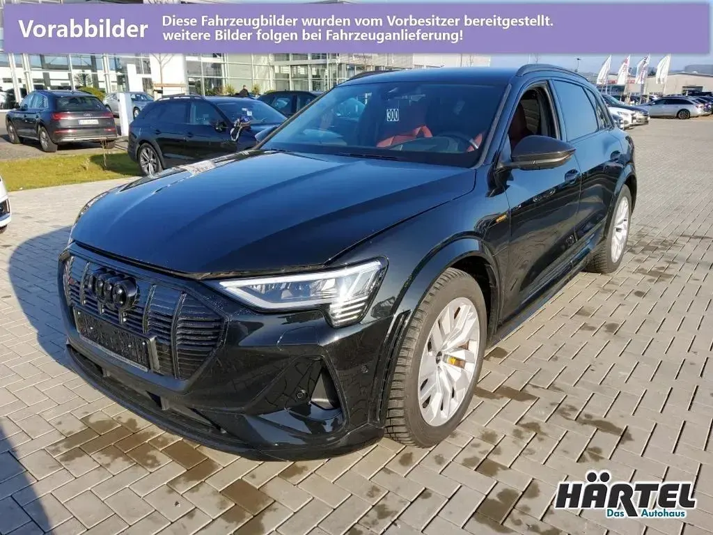 Gebraucht Audi e-tron Comfort 369 kW (503 PS) 2023 Mythosschwarz (black), metallic SUV