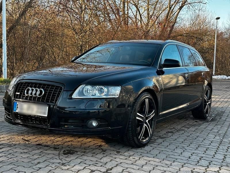 Schwarz Gebraucht 2008 Audi A6 S-Line Kombi | 5.600 € (Fairer Preis) - Bild 1/4