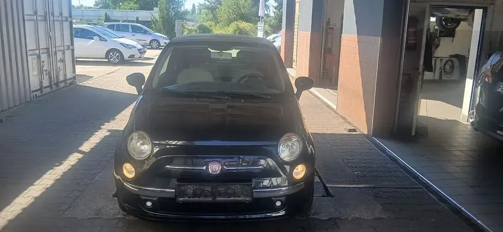 Gebraucht Fiat 500C Lounge 69 PS (50 kW) 2010 Schwarz Cabrio