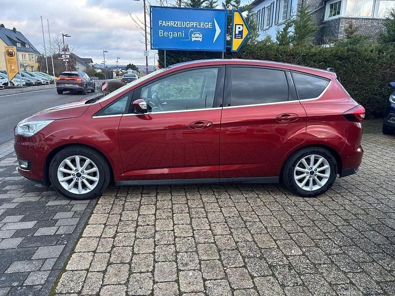 Gebraucht Ford C-MAX Titanium 120 PS (88 kW) 2015 Rot Van / Kleinbus