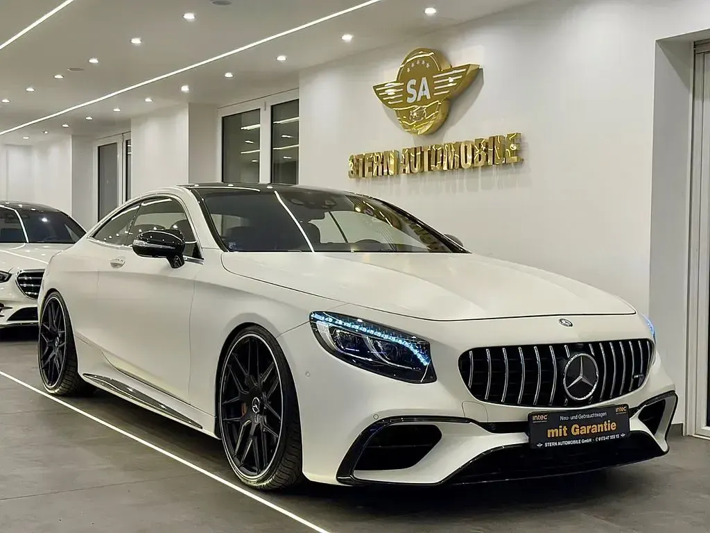 Gebraucht Mercedes S63 AMG AMG 585 PS (430 kW) 2015 Designo magno kaschmirweiss Coupé