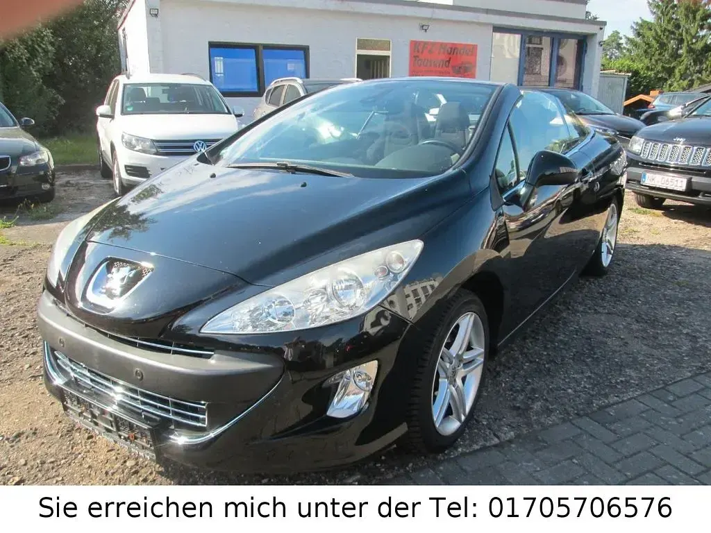 Gebraucht Peugeot 308 CC Premium 120 PS (88 kW) 2009 Schwarz Cabrio