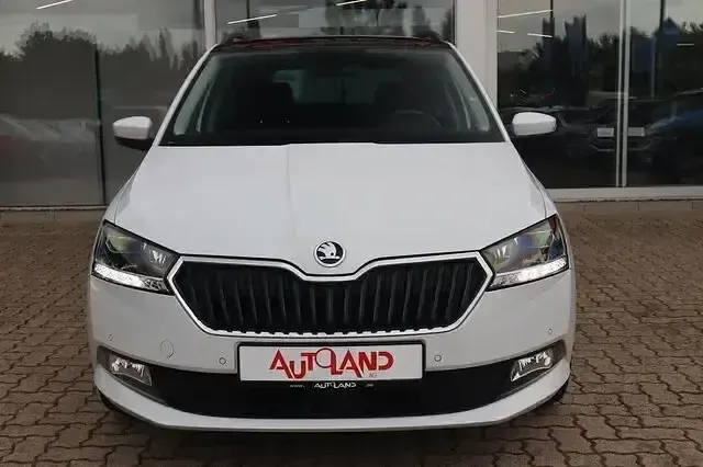 Gebraucht Skoda Fabia Drive 95 PS (69 kW) 2020 Candy weiß Kleinwagen