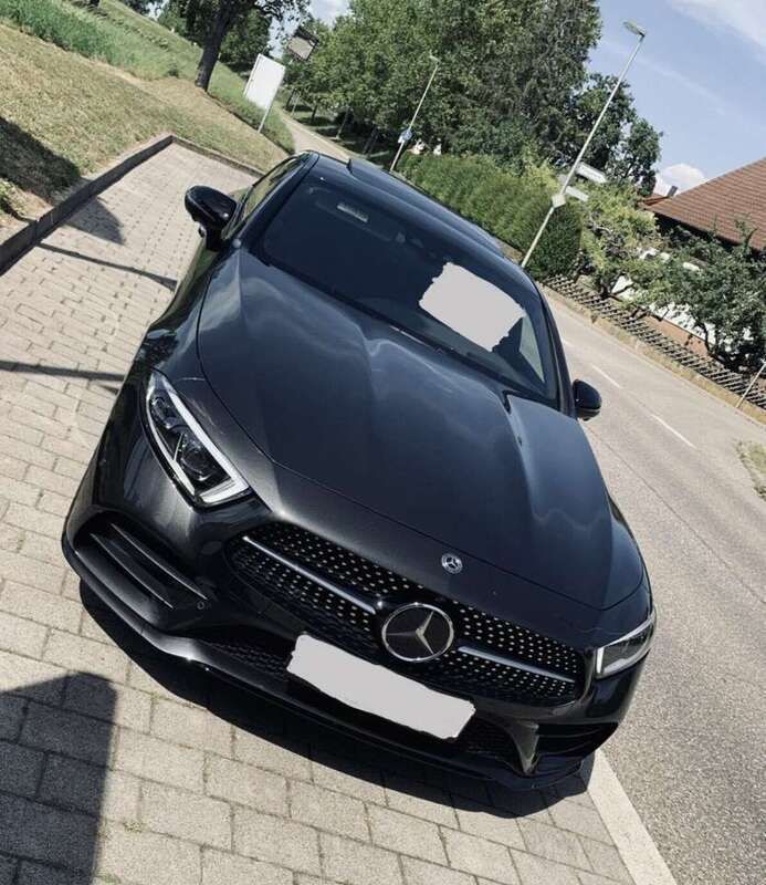 Grau Gebraucht 2019 Mercedes CLS350 AMG Coupé | 45.500 € (Guter Preis) - Bild 1/4