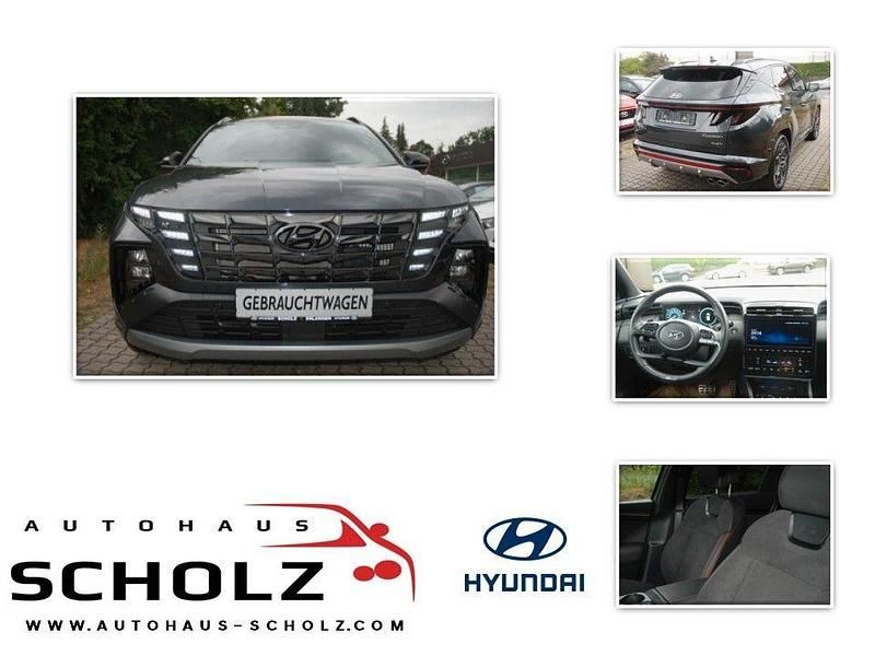 Schwarz Gebraucht 2022 Hyundai Tucson N Line SUV | 29.890 € (Fairer Preis) - Bild 1/4