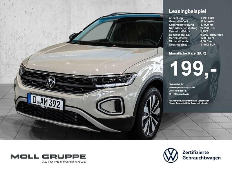Ascotgrau / schwarz Gebraucht 2025 VW T-Roc Goal SUV | 32.900 € (Guter Preis) - Bild 1/4