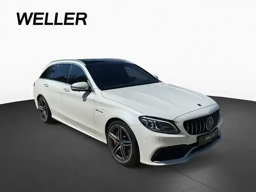 Gebraucht Mercedes C63S AMG AMG 510 PS (375 kW) 2021 Weiß (weiß) Kombi