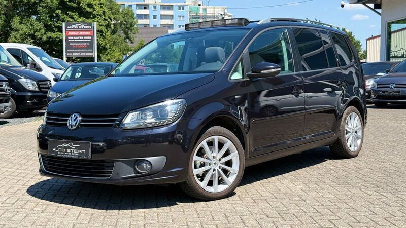 Schwarz Gebraucht 2013 VW Touran Match Van / Kleinbus | 9.950 € (Fairer Preis) - Bild 1/4