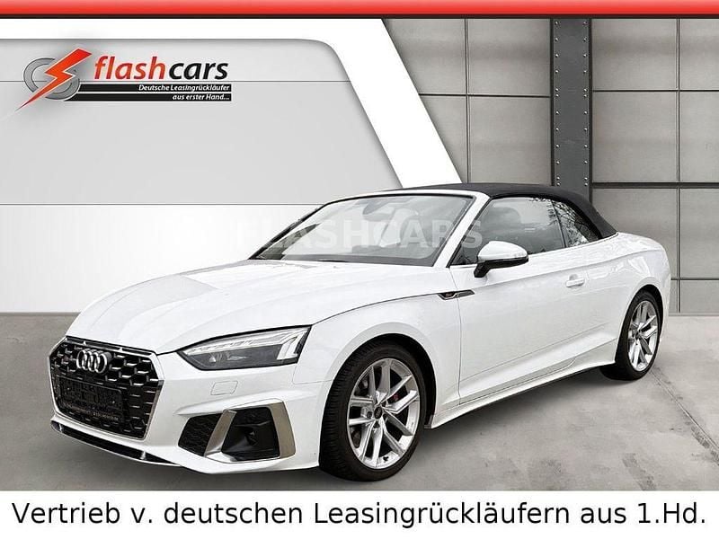Weiß Gebraucht 2024 Audi S5 Cabriolet Sport Cabrio | 51.890 € (Superpreis) - Bild 1/4