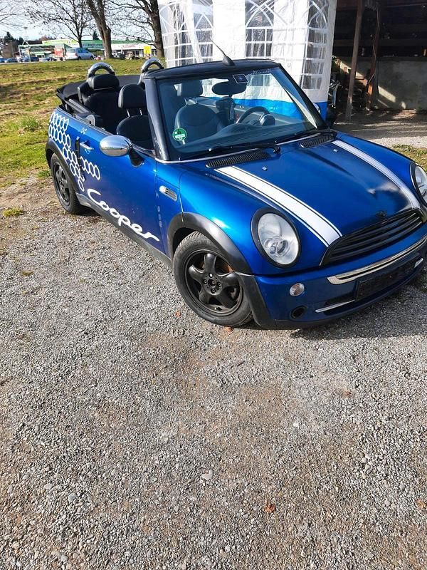 Blau Gebraucht 2006 Mini Cooper Cabriolet Cabrio | 1.250 € (Superpreis) - Bild 1/4