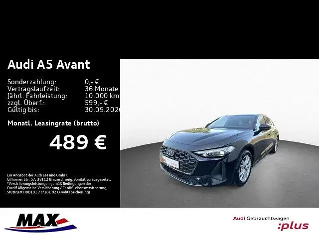 Gebraucht Audi A5 Sport 150 PS (110 kW) 2025 Mythosschwarz metallic Kombi