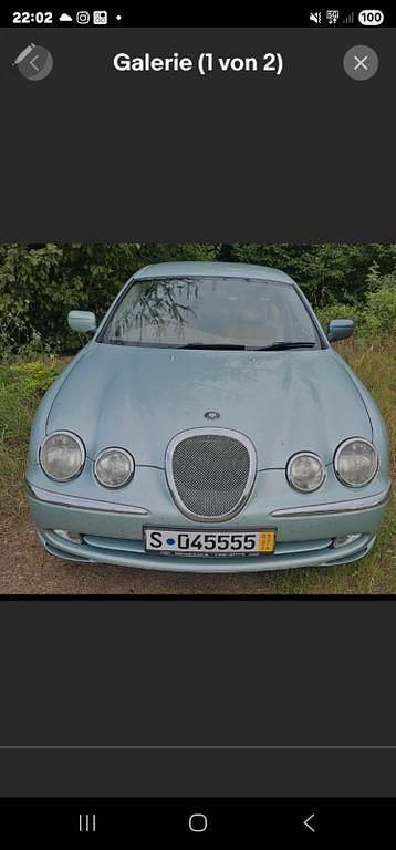 Blau Gebraucht 2000 Jaguar S-Type Executive Limousine | 5.000 € (Fairer Preis) - Bild 1/1