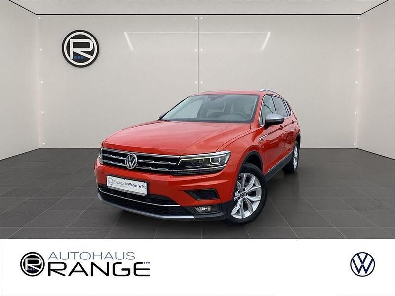 Orange Gebraucht 2018 VW Tiguan Allspace Highline SUV | 24.980 € (Fairer Preis) - Bild 1/4
