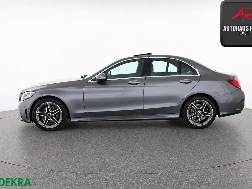 Gebraucht Mercedes C200 AMG 197 PS (144 kW) 2019 Selenitgrau Limousine