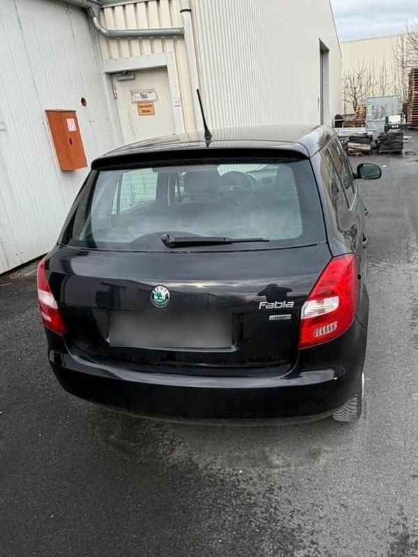 Gebraucht Skoda Fabia 2012 Schwarz Kleinwagen