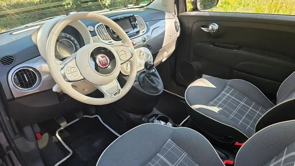 Gebraucht Fiat 500 Lounge 69 PS (50 kW) 2019 Grau Kleinwagen