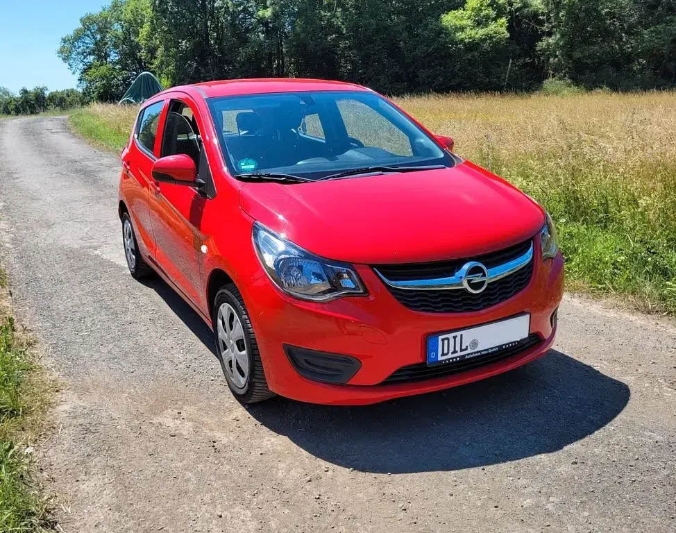 Gebraucht Opel Karl Edition 75 PS (55 kW) 2015 Rot Kleinwagen