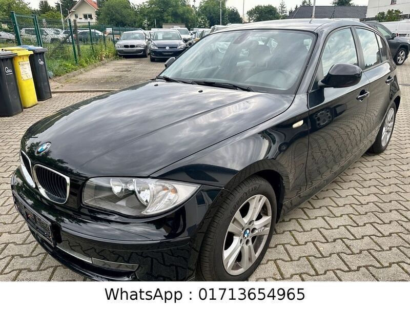 Schwarz Gebraucht 2011 BMW 118 Advantage Kleinwagen | 3.500 € - Bild 1/4