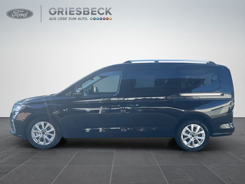 Gebraucht Ford Tourneo Connect Titanium 122 PS (89 kW) 2024 Schwarz (cyclone intense black) Van / Kleinbus