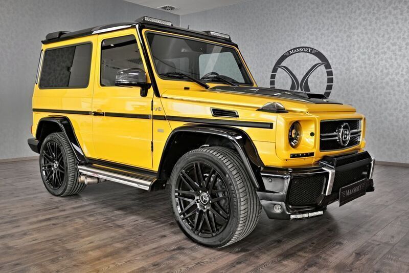 Gelb Gebraucht 2003 Mercedes G500 SUV | 121.900 € - Bild 1/4