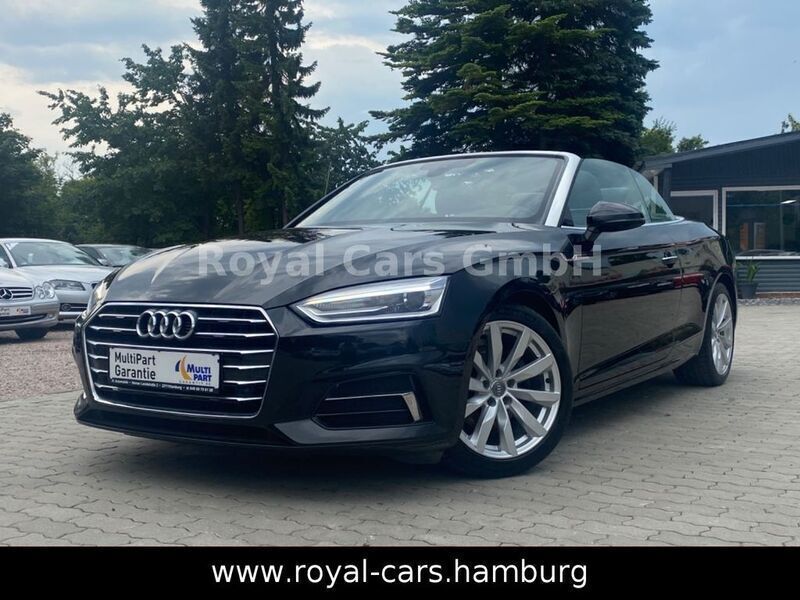 Mythosschwarz metallic Gebraucht 2019 Audi A5 Cabriolet Design Cabrio | 25.990 € (Guter Preis) - Bild 1/1