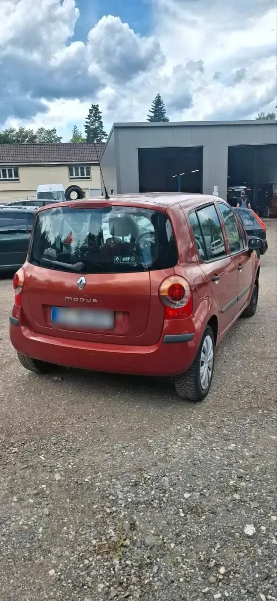 Gebraucht Renault Modus 90 PS (66 kW) 2005 Rot Van / Kleinbus