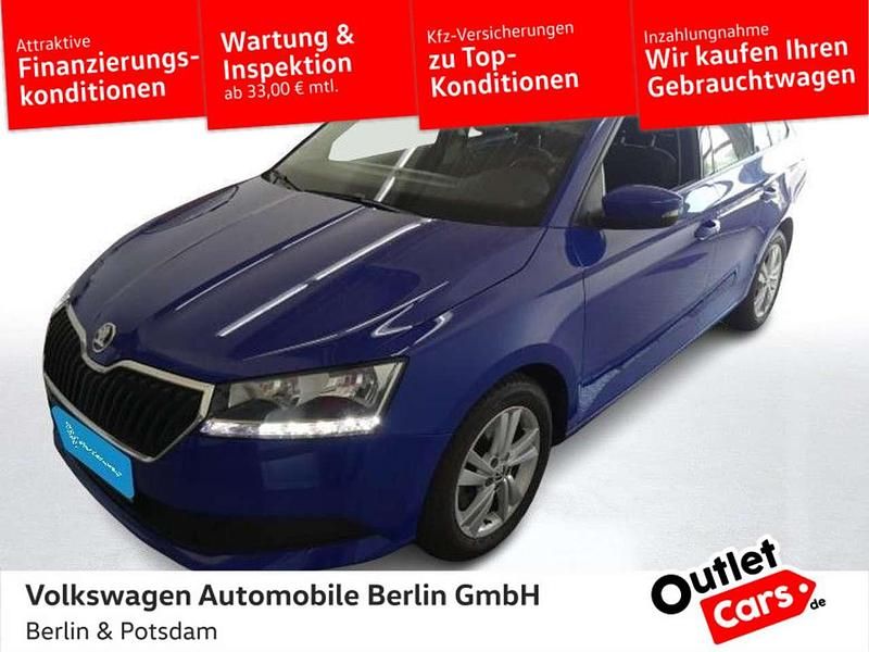 Blau Gebraucht 2021 Skoda Fabia Ambition Kombi | 15.490 € (Guter Preis) - Bild 1/4