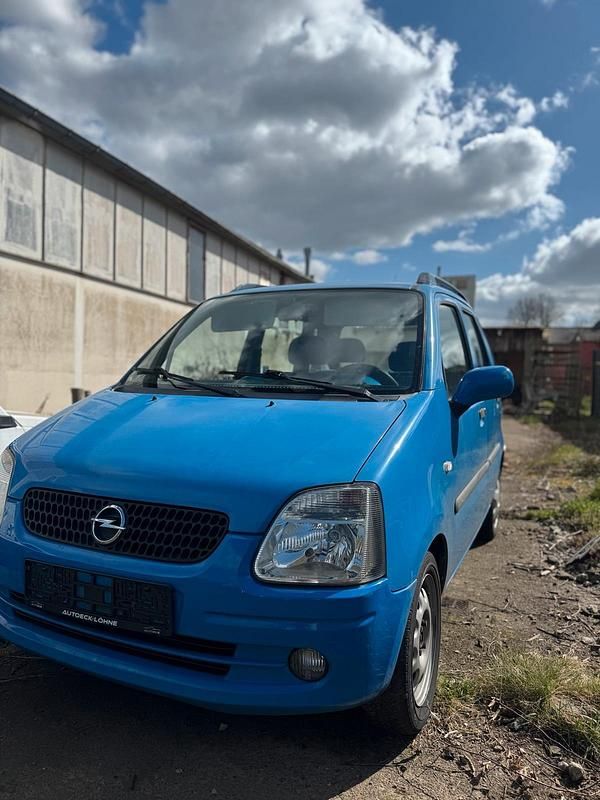 Gebraucht Opel Agila 75 PS (55 kW) 2000 Blau Van / Kleinbus
