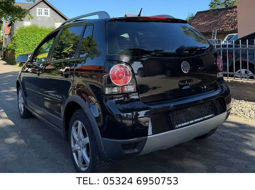 Gebraucht VW Polo Cross 101 PS (74 kW) 2006 Schwarz Kleinwagen