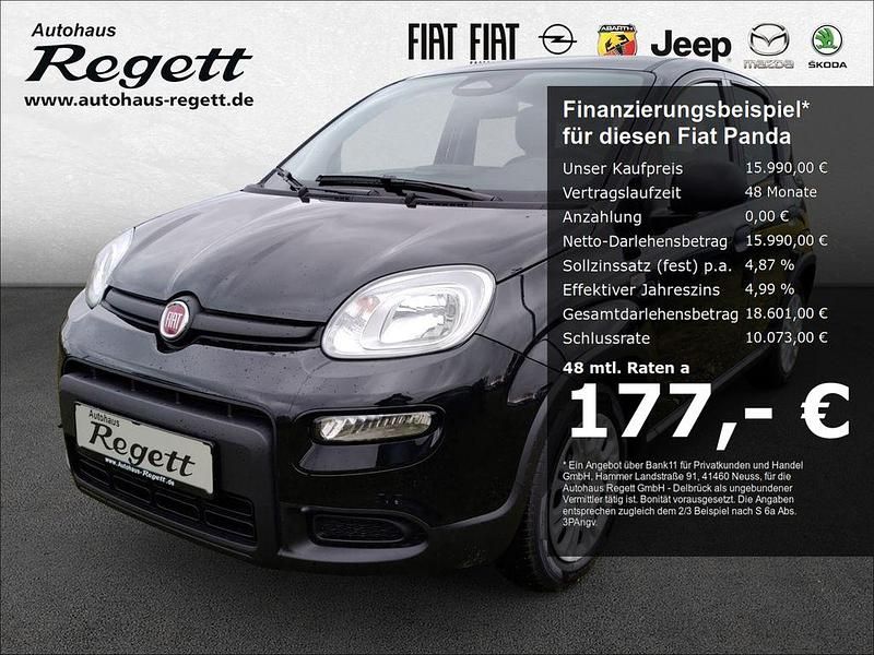 Schwarz Gebraucht 2024 Fiat Panda Kleinwagen | 15.990 € (Fairer Preis) - Bild 1/4
