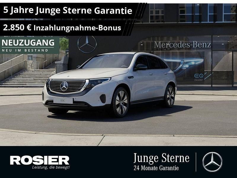Weiss / polarweiß Gebraucht 2023 Mercedes EQC400 SUV | 39.890 € (Guter Preis) - Bild 1/4