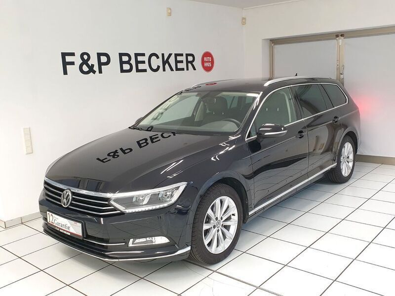 Schwarz Gebraucht 2015 VW Passat Highline Kombi | 16.790 € (Etwas zu teuer) - Bild 1/4