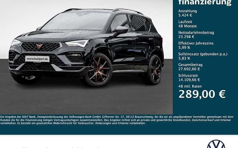 Schwarz Gebraucht 2022 Cupra Ateca SUV | 28.722 € (Superpreis) - Bild 1/4