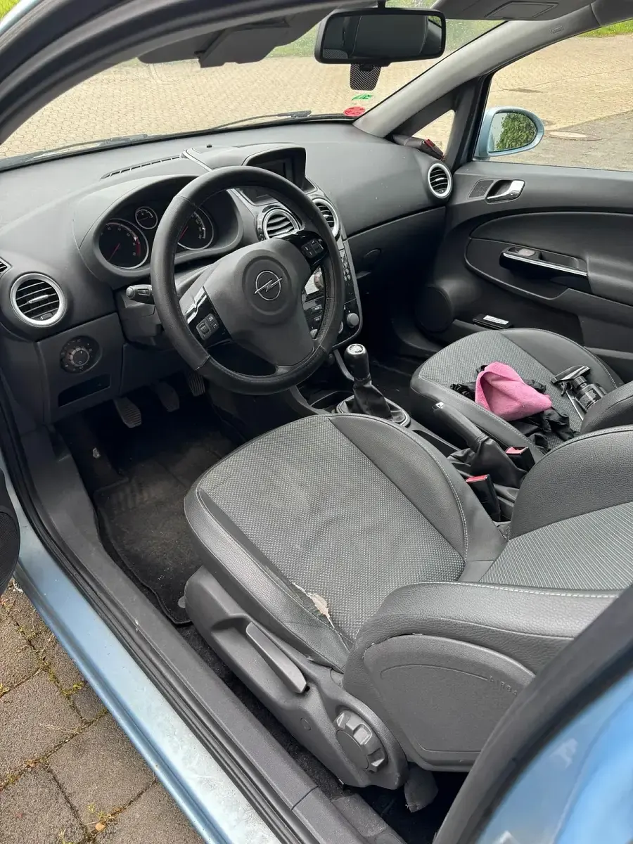Gebraucht Opel Corsa 80 PS (58 kW) 2007 Blau Kleinwagen