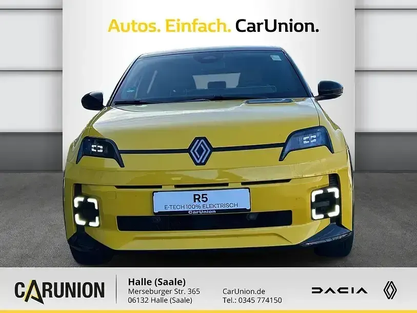 Gebraucht Renault R5 Iconic 110 kW (150 PS) 2024 Eqj + black pearlschwarz metallic (schwarz) Kleinwagen