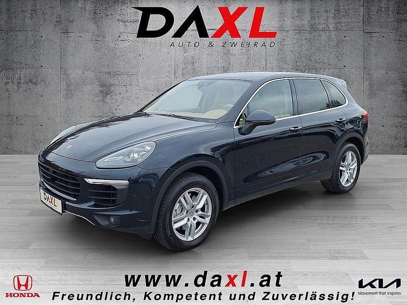 Blau Gebraucht 2015 Porsche Cayenne S SUV | 27.900 € (Guter Preis) - Bild 1/4