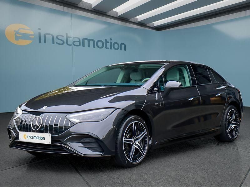 Grau Gebraucht 2022 Mercedes EQE AMG 43 AMG Limousine | 56.949 € (Superpreis) - Bild 1/4