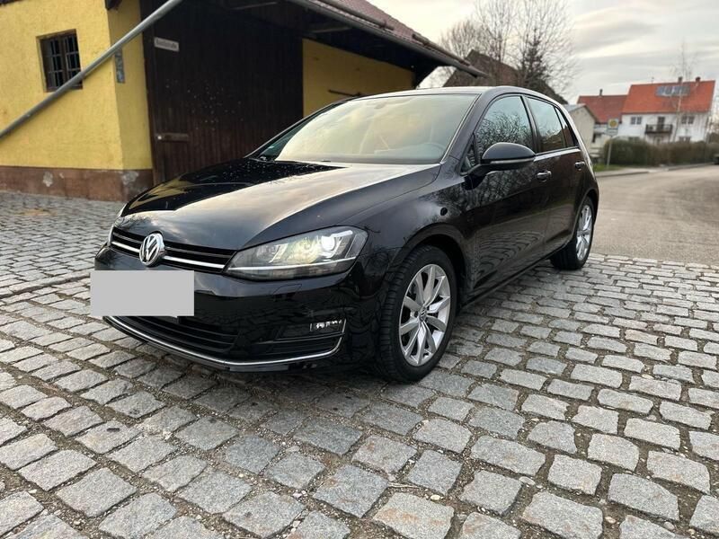 Schwarz Gebraucht 2013 VW Golf VII Limousine | 10.800 € (Guter Preis) - Bild 1/4