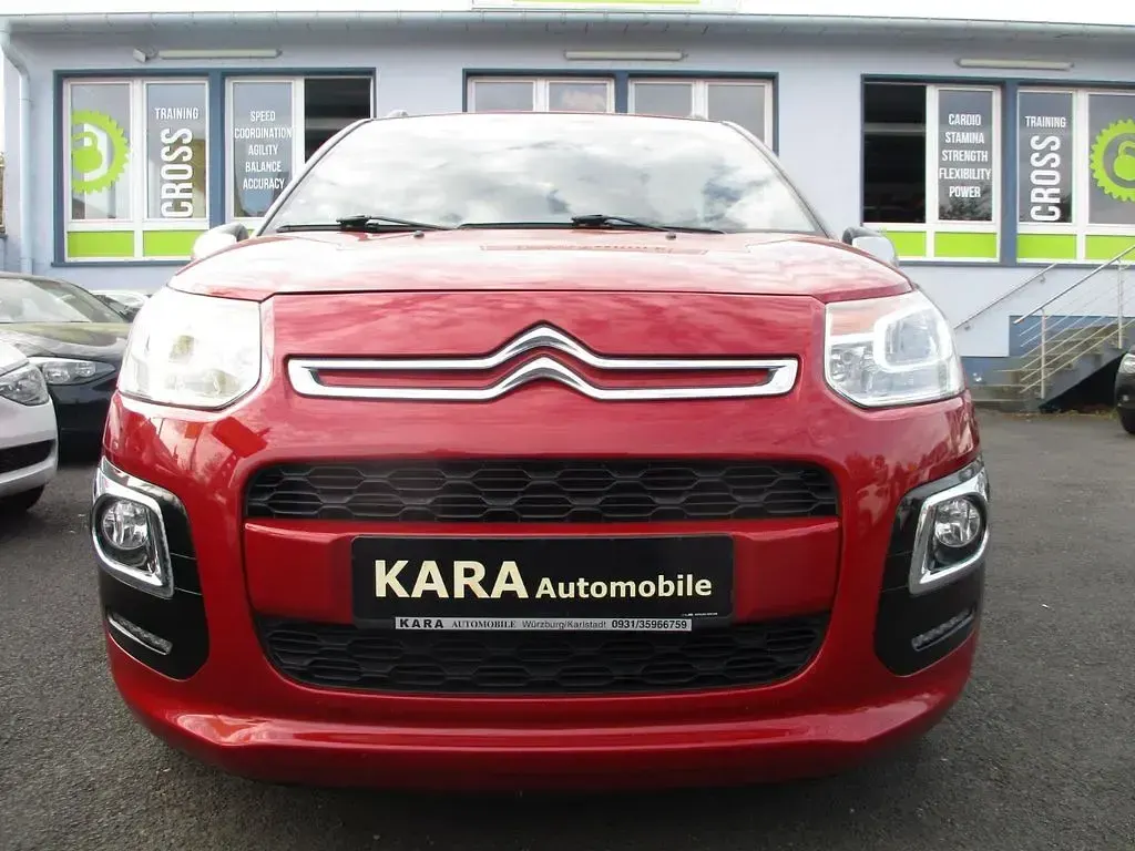 Gebraucht Citroën C3 Picasso SELECTION 110 PS (80 kW) 2016 Rot Van / Kleinbus