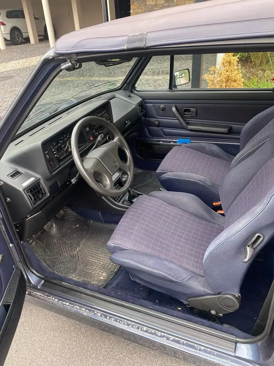 Gebraucht VW Golf Cabriolet 95 PS (69 kW) 1989 Blau Cabrio