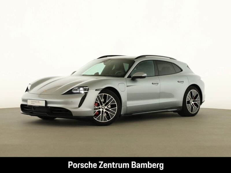 Dolomitsilbermetallic Gebraucht 2024 Porsche Taycan 4S Sport Turismo Limousine | 79.900 € (Guter Preis) - Bild 1/4