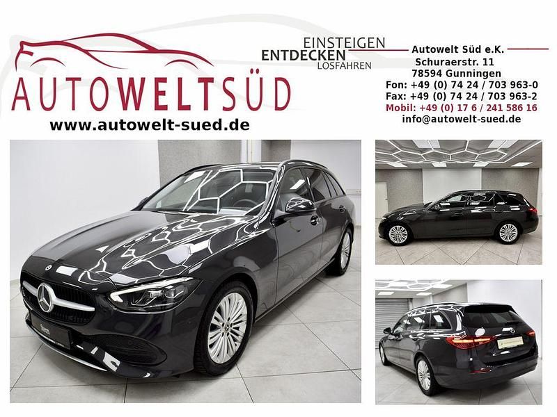 Grafitgrau metallic Gebraucht 2023 Mercedes C200 Kombi | 25.900 € (Superpreis) - Bild 1/4